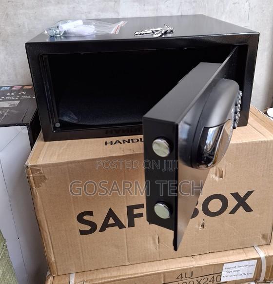 Home Security SafeBox – Digital PIN Lock and Keys for Laptops
