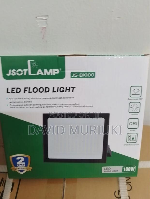 JSOT 100W Electric Floodlight for Security Outdoor Use