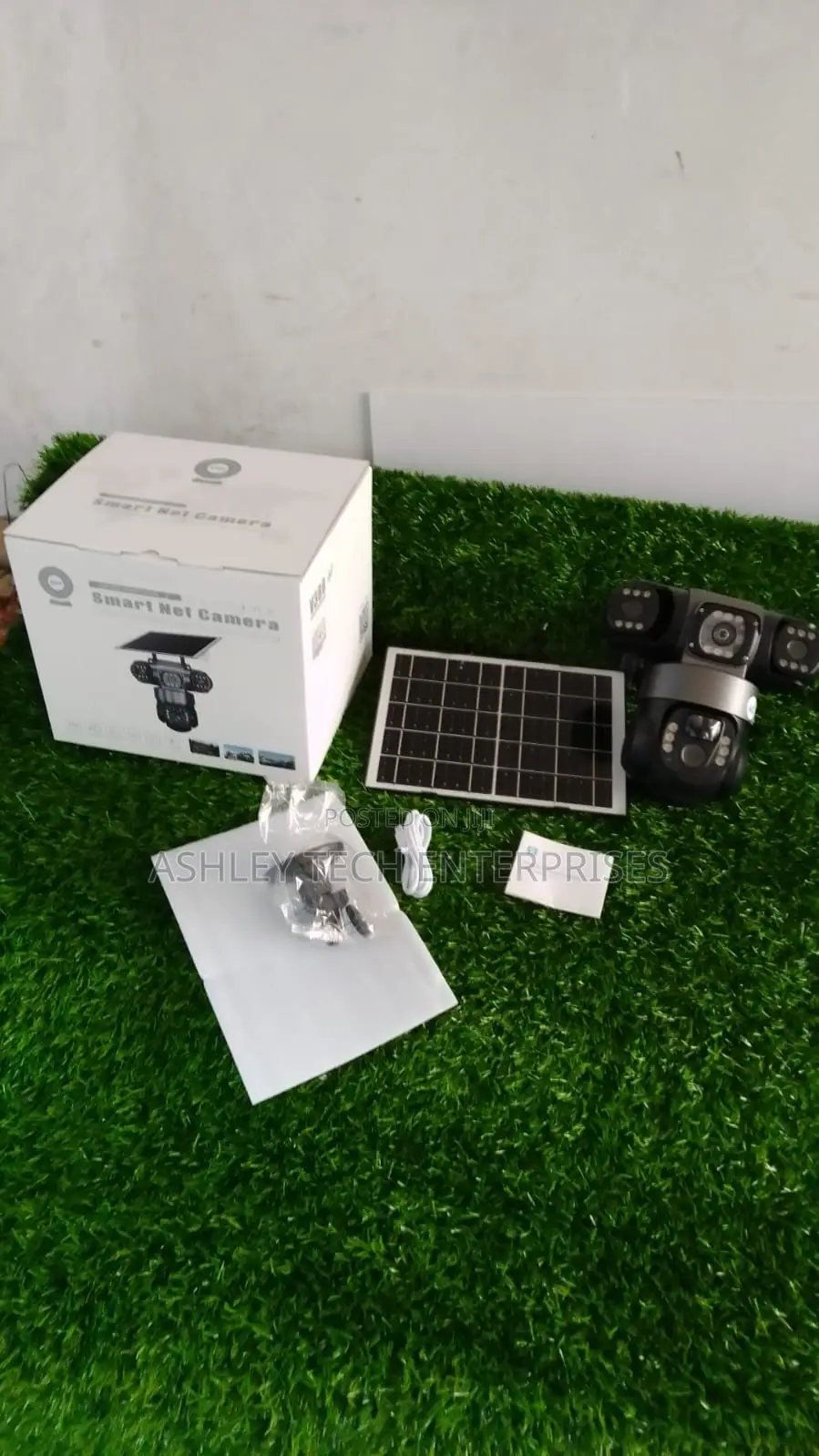 New Long Range VTS28 Triple Lens 4G Outdoor Security Camera