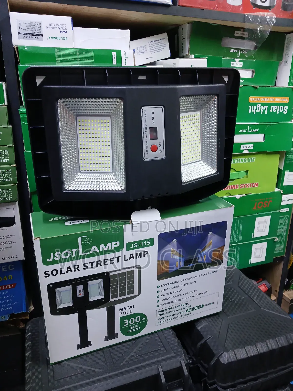 Jsot 115 Solar Floodlight 500w 