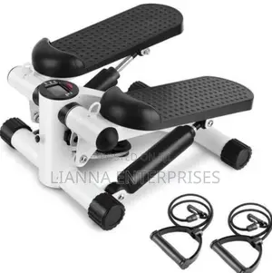 Mini Stepper With Resistance Bands