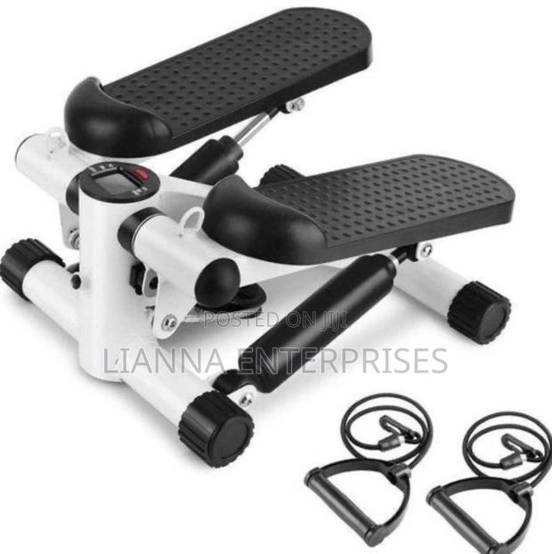 Mini Stepper With Resistance Bands