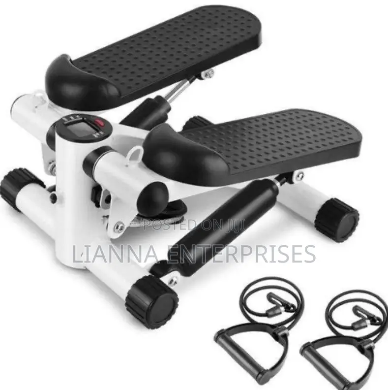 Mini Stepper With Resistance Bands