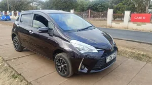 Toyota Vitz 2018 Maroon