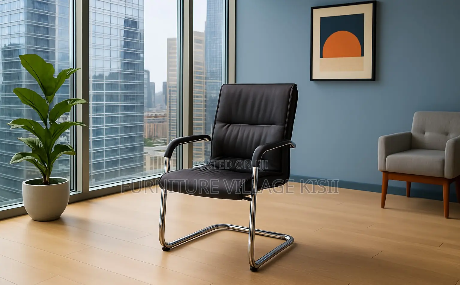Office Chair: Executive Leather Office Chair