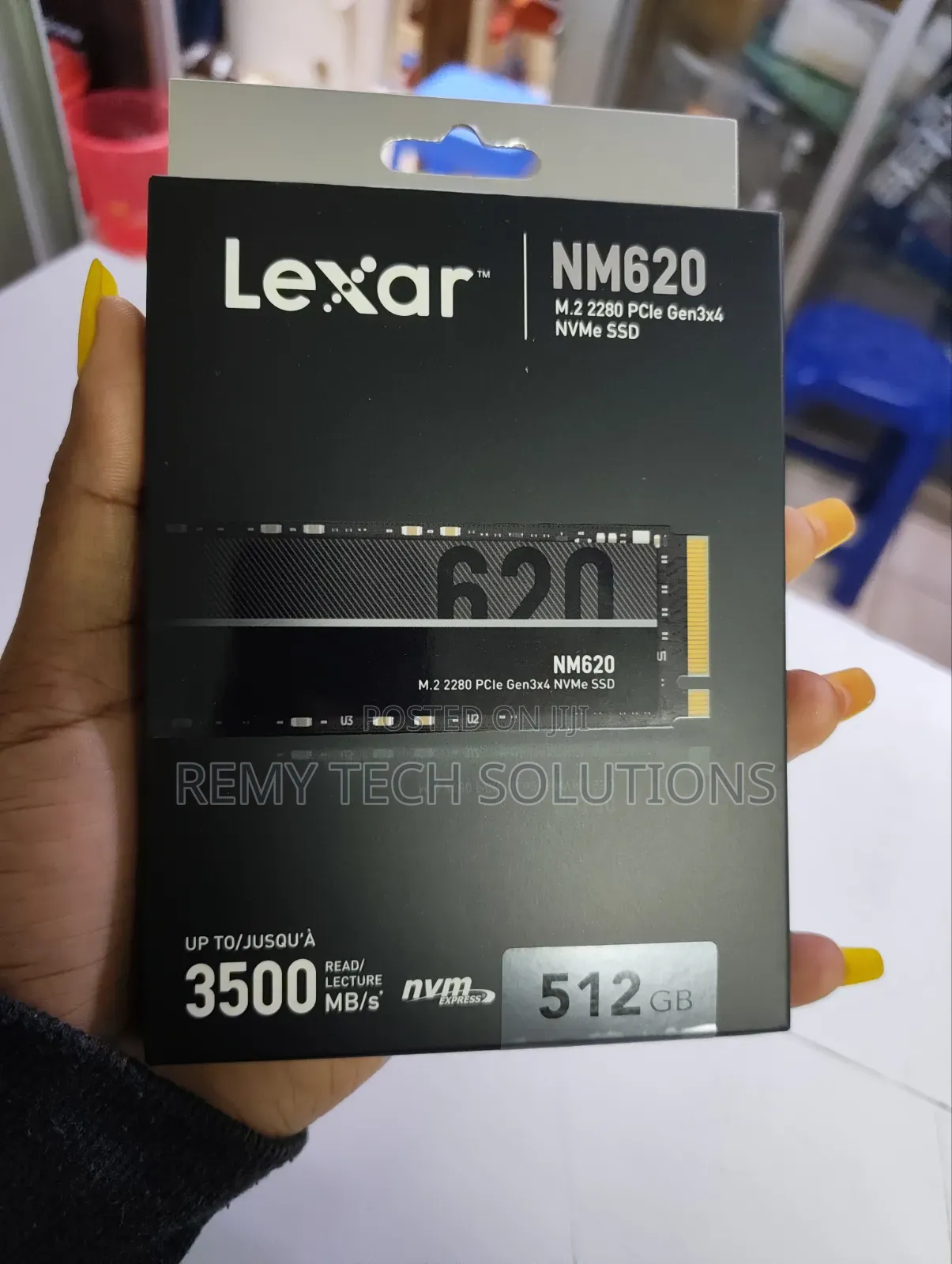 Lexar NM620 M.2 2280 NVMe 512GB Internal SSD