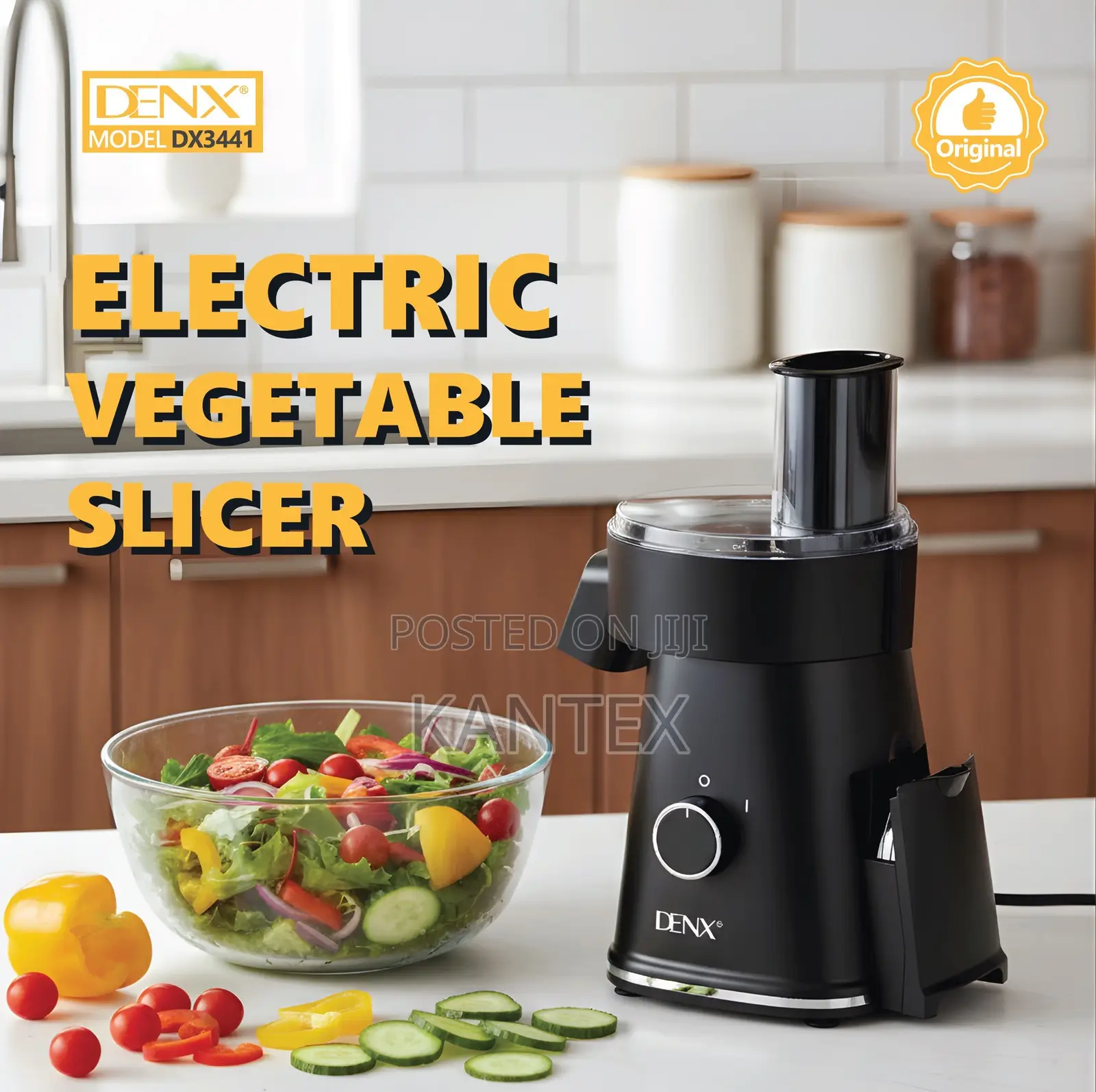Denx DX3441 Electric Vegetable Slicer