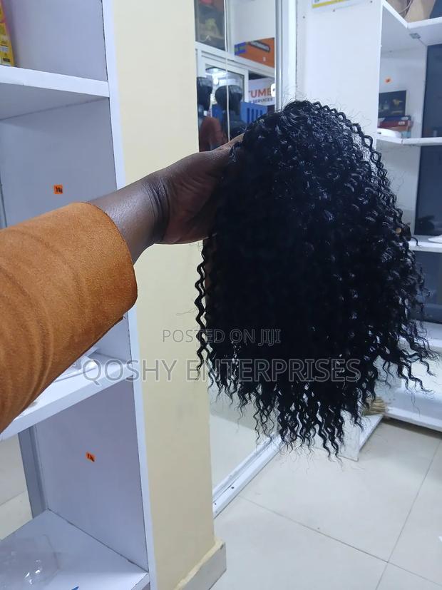 Curly ponytail.drawstring Hair Extension - thumbnail 2