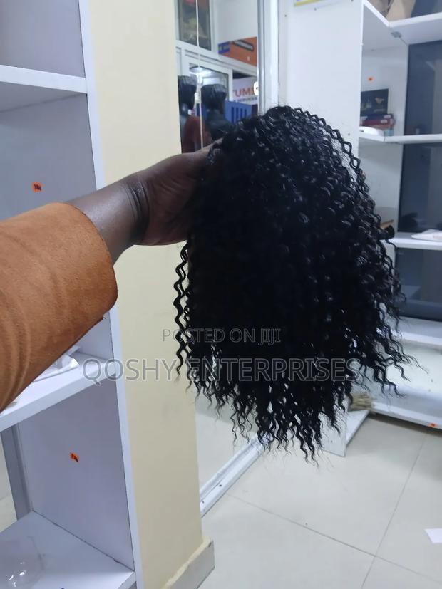 Curly ponytail.drawstring Hair Extension - thumbnail 3
