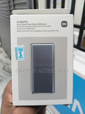 Xiaomi Ultra Slim Power Bank 5000mAh - Black