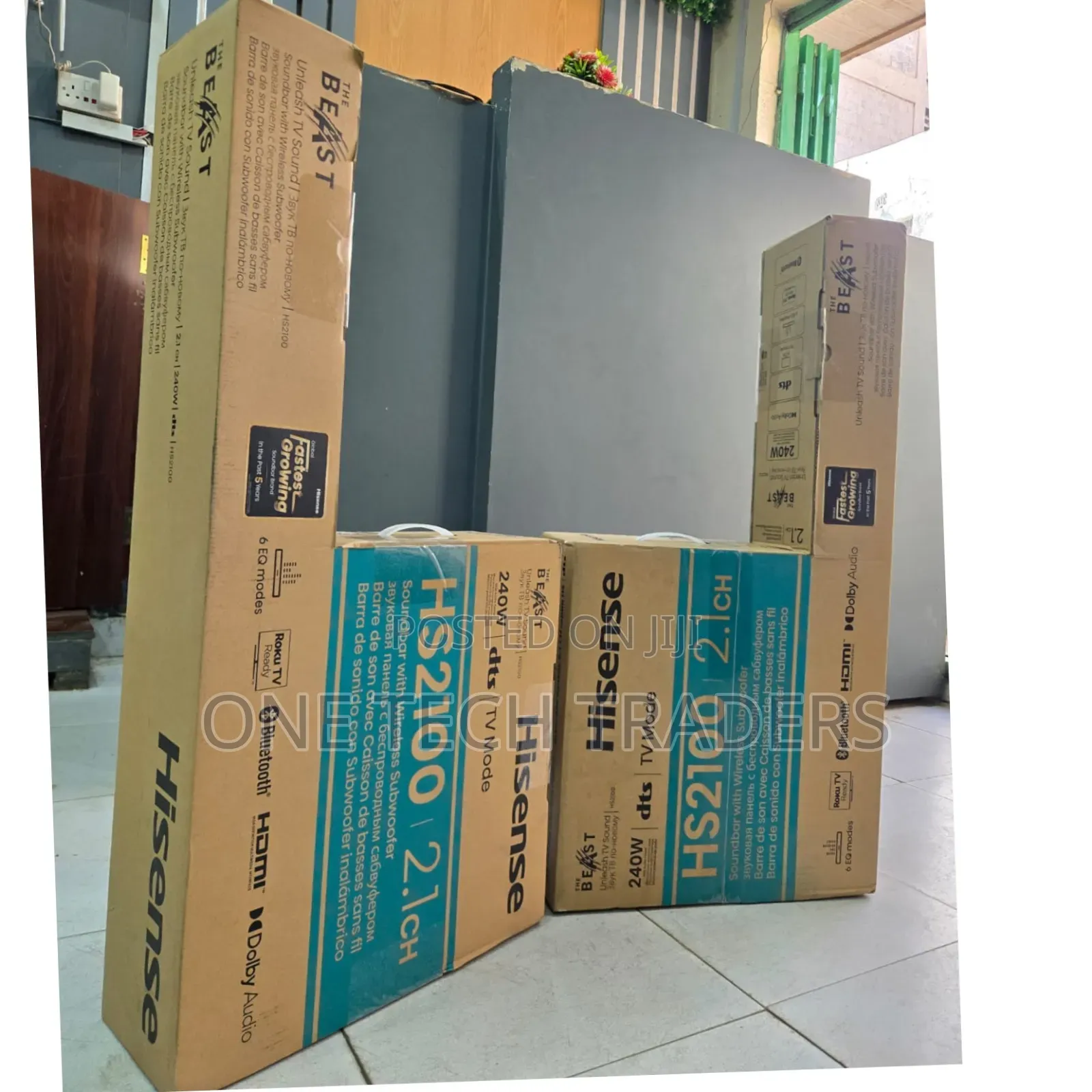 Hisense Soundbar Hs2100  2.1ch 240w