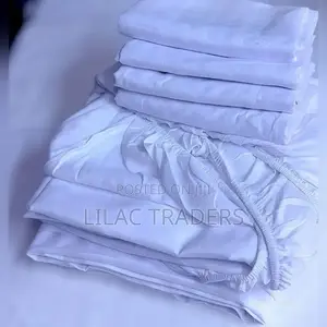 Fitted Stripped Bedsheets 6 PCS