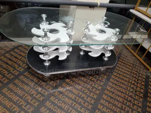 Vortex Tempered Glass Coffee Table