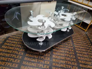 Vortex Tempered Glass Coffee Table