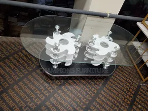 Vortex Tempered Glass Coffee Table