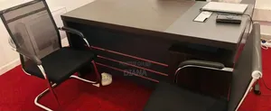Executive Office Desk 2 Matching Chairs