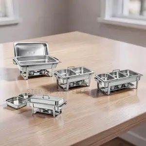 Wholesale Prices Event Use 11L Stainless Steel Triple Chafing Dish
