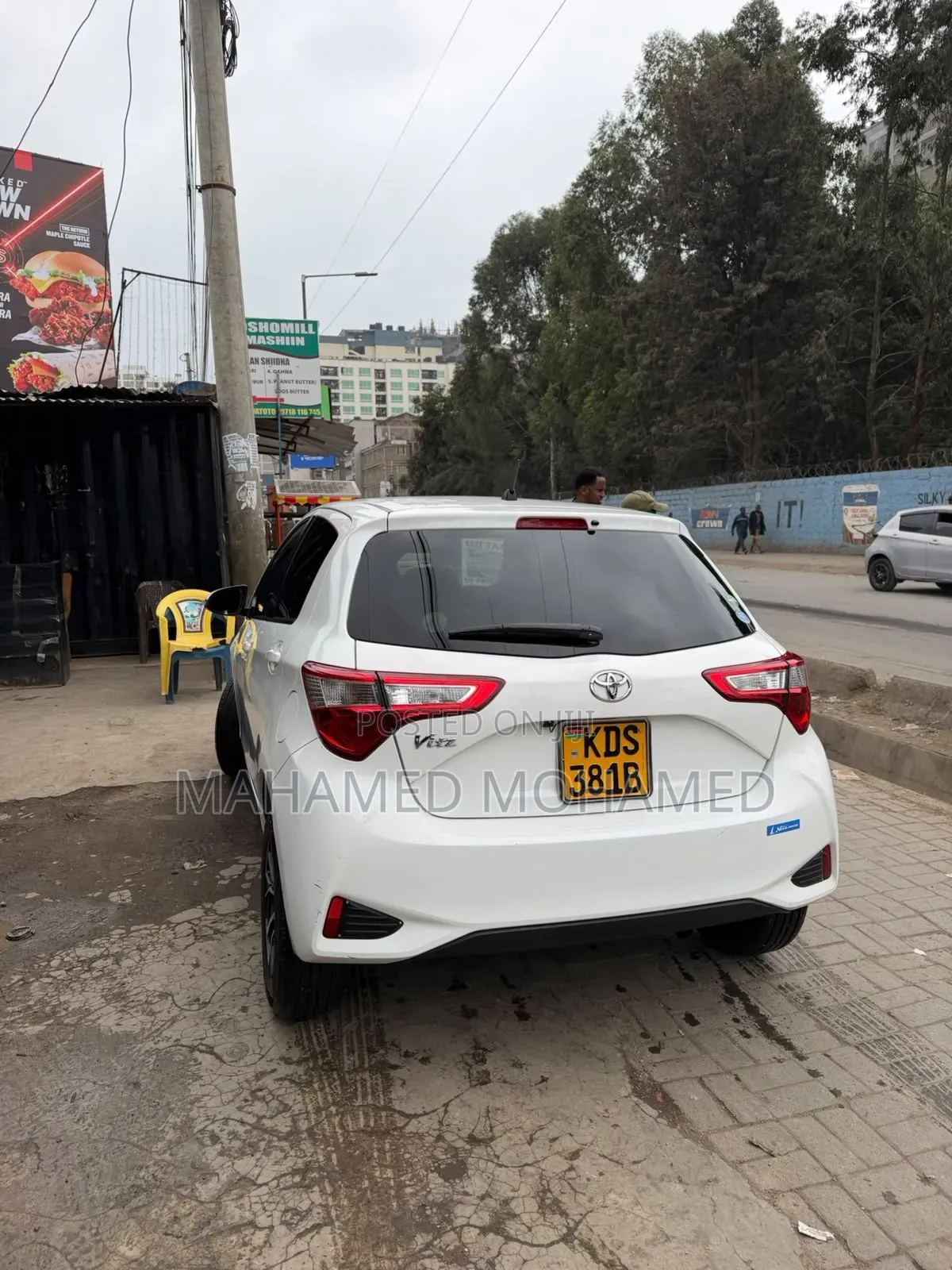 Toyota Vitz 2017 White