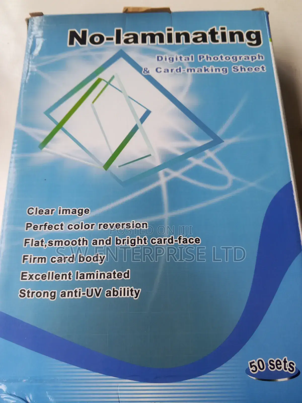 No-Laminating Digital Photograph Card-Making Sheets,