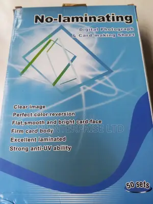 No-Laminating Digital Photograph Card-Making Sheets,