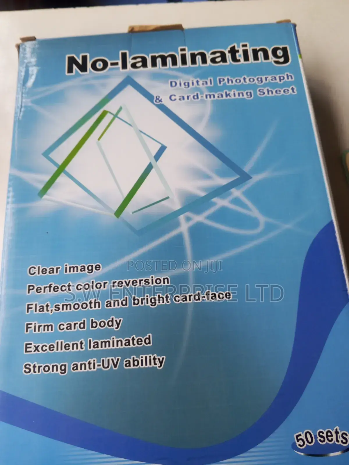 No-Laminating Digital Photograph Card-Making Sheets,