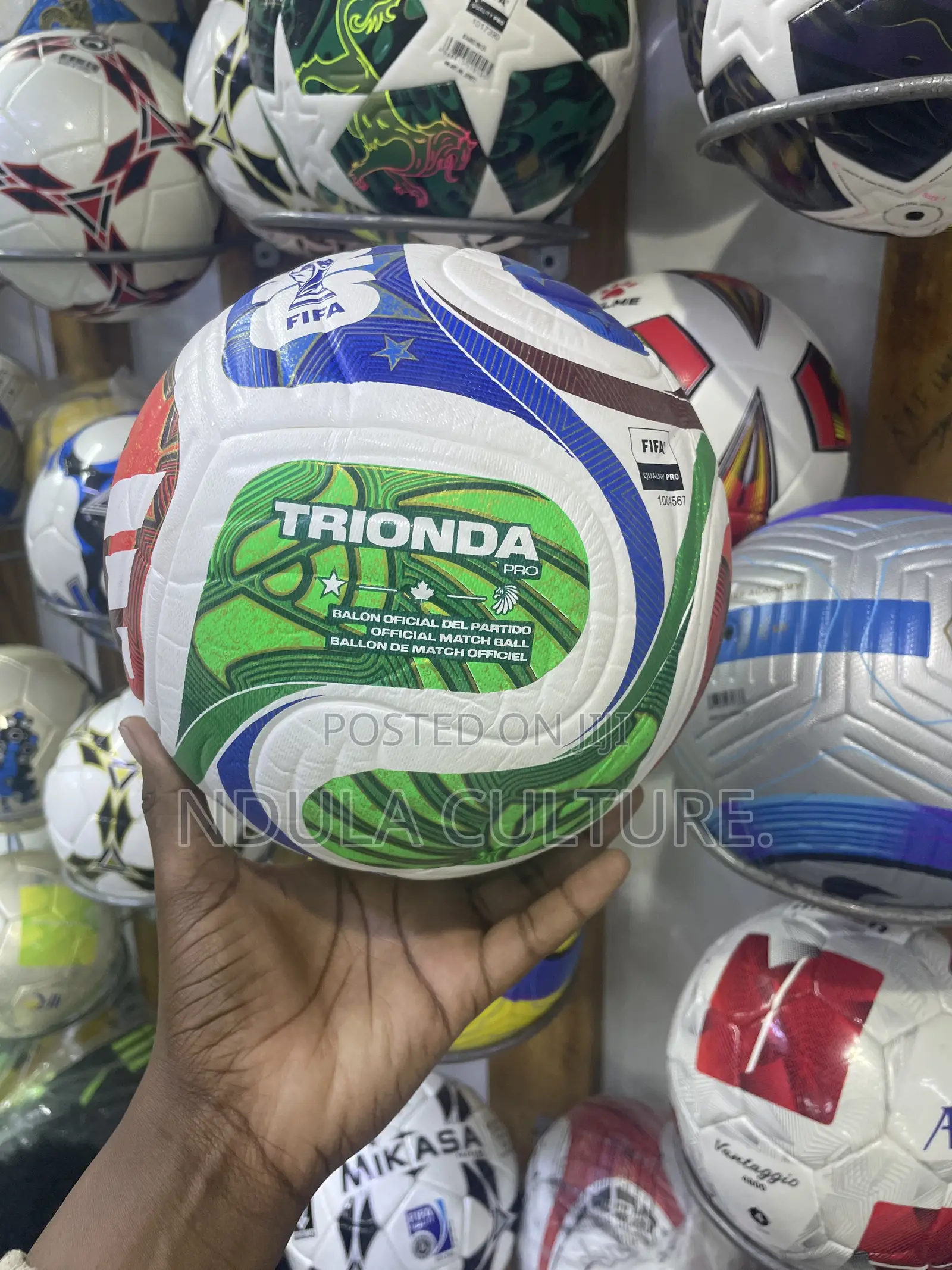Trionda Fifa World Cup Soccer Balls Tubeless