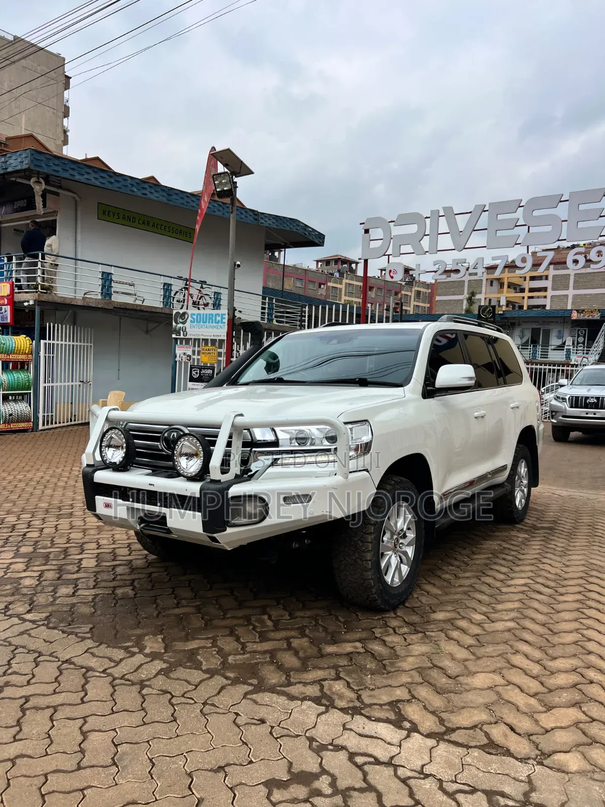 Toyota Land Cruiser 4.5 V8 TD 2019 White