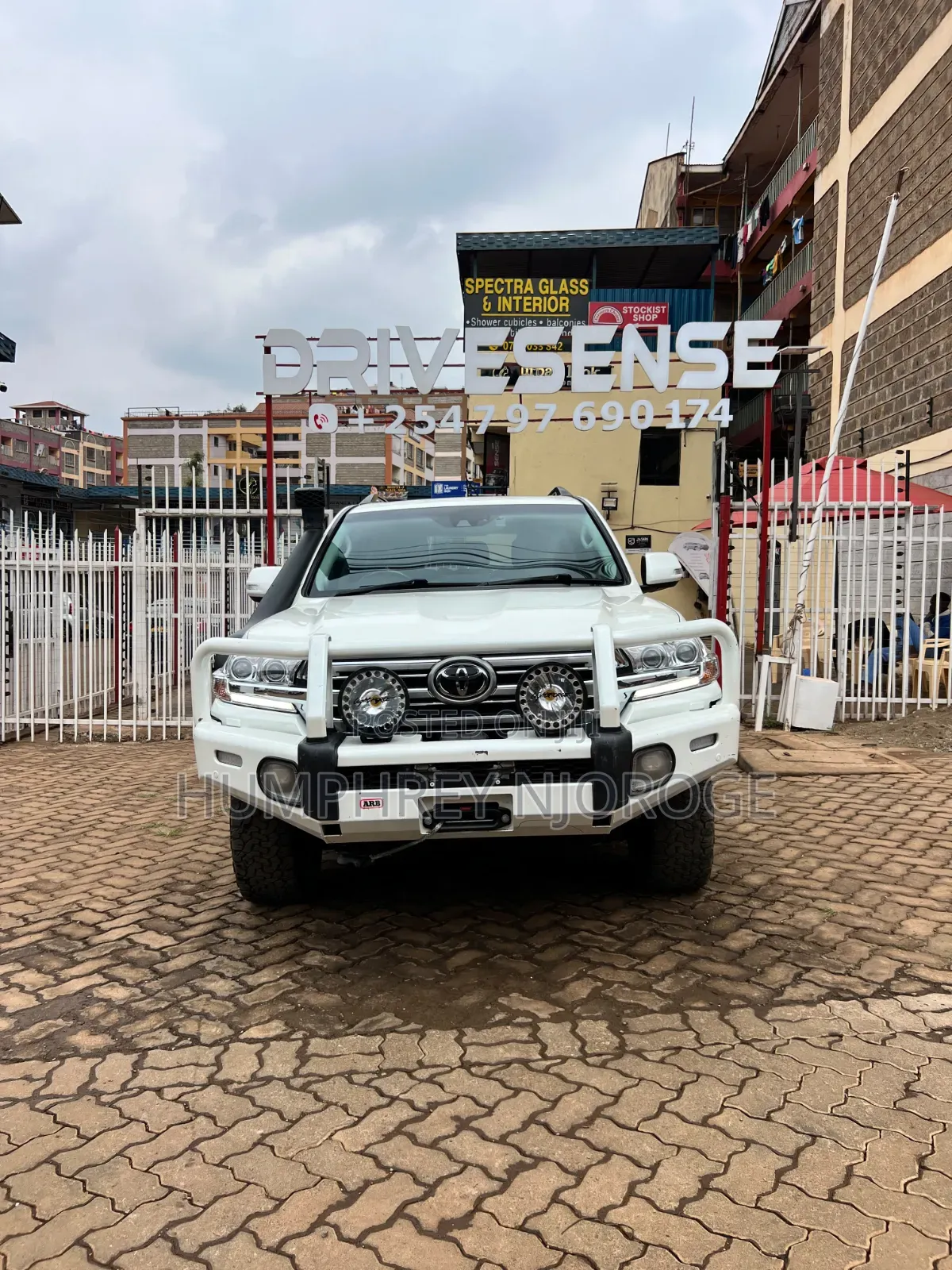 Toyota Land Cruiser 4.5 V8 TD 2019 White