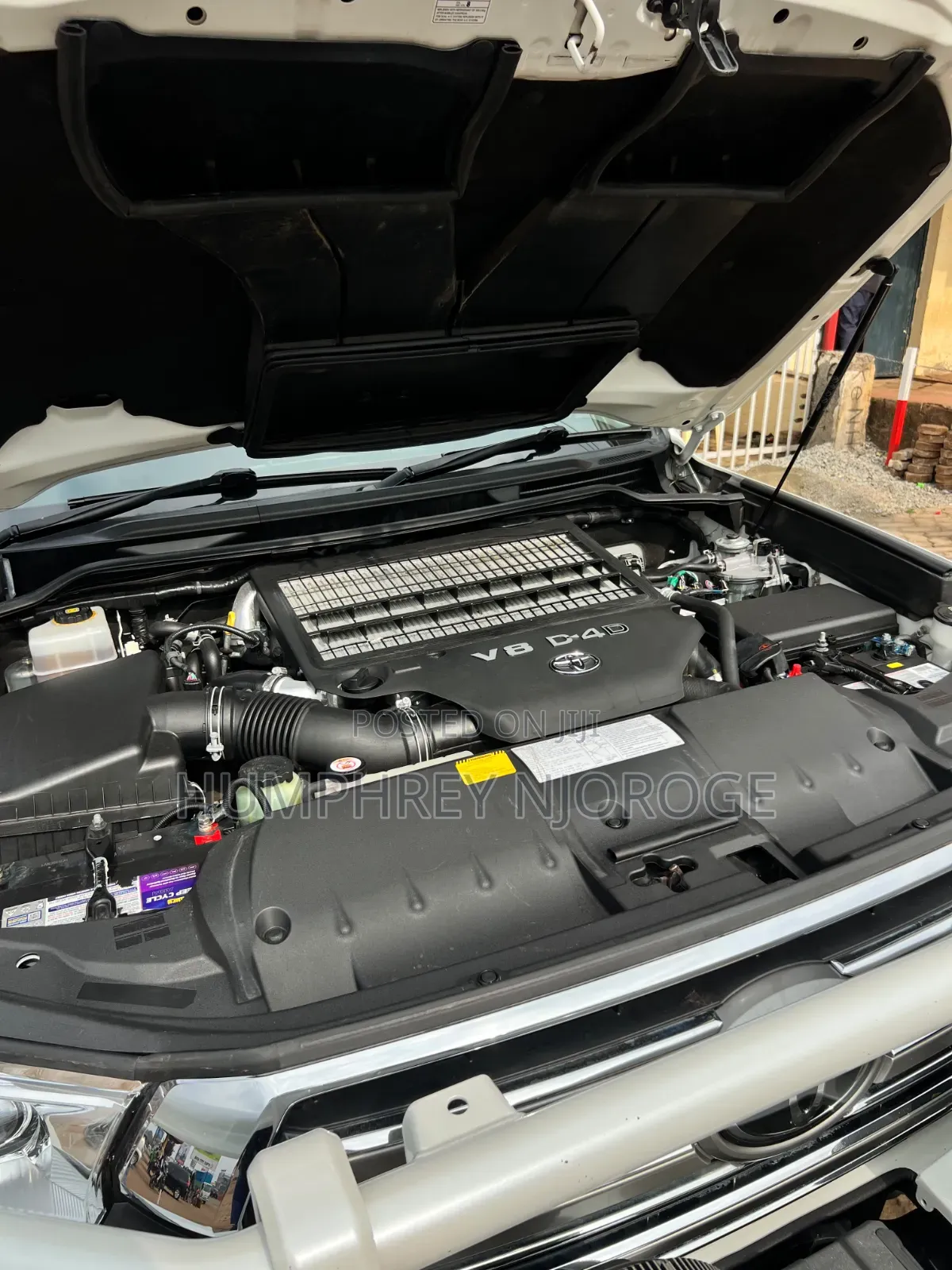 Toyota Land Cruiser 4.5 V8 TD 2019 White