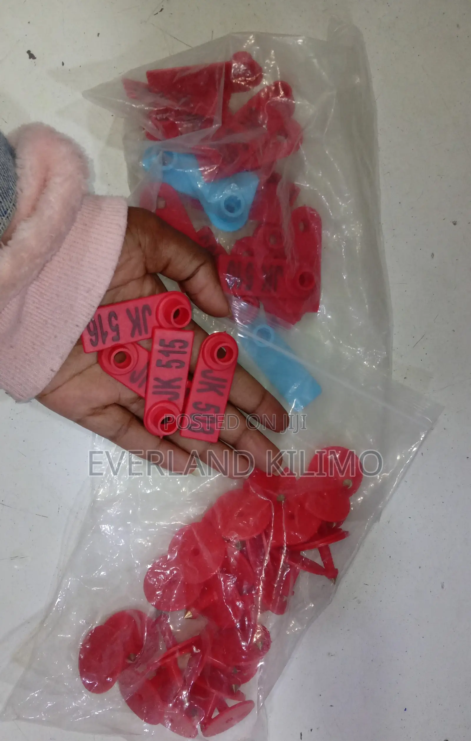 Goats Slim Ear Tags for Livestock Identification- Customized