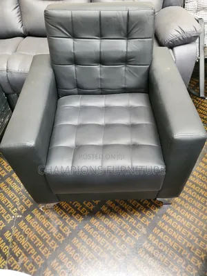 Executive Single Seater Leather Sofa