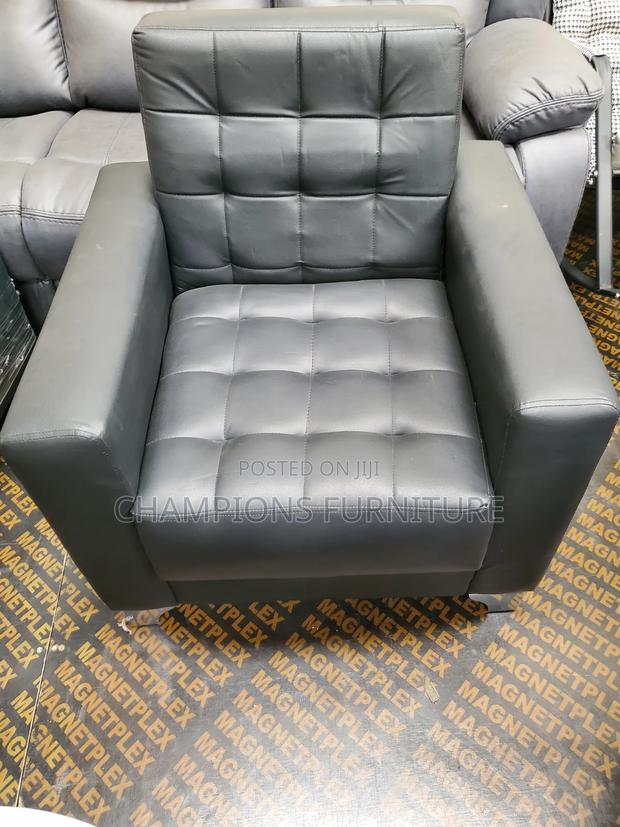 Executive Single Seater Leather Sofa