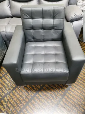 Executive Single Seater Leather Sofa