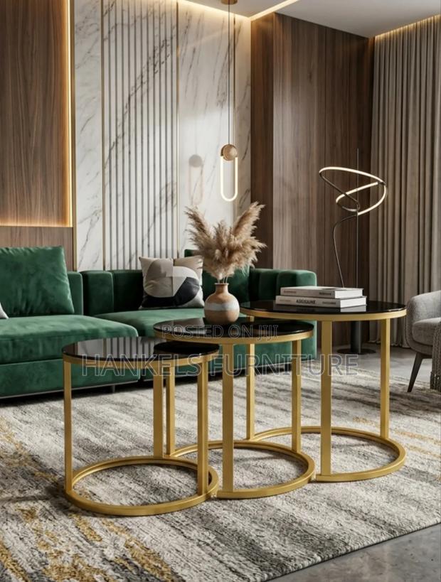Nordic Coffee Table 3 in 1 – Modern Stylish Nesting Tables