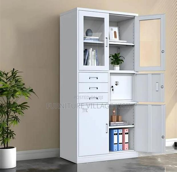 Office Cabinet: 2-Door Metallic Cabinet With Safe - thumbnail 13