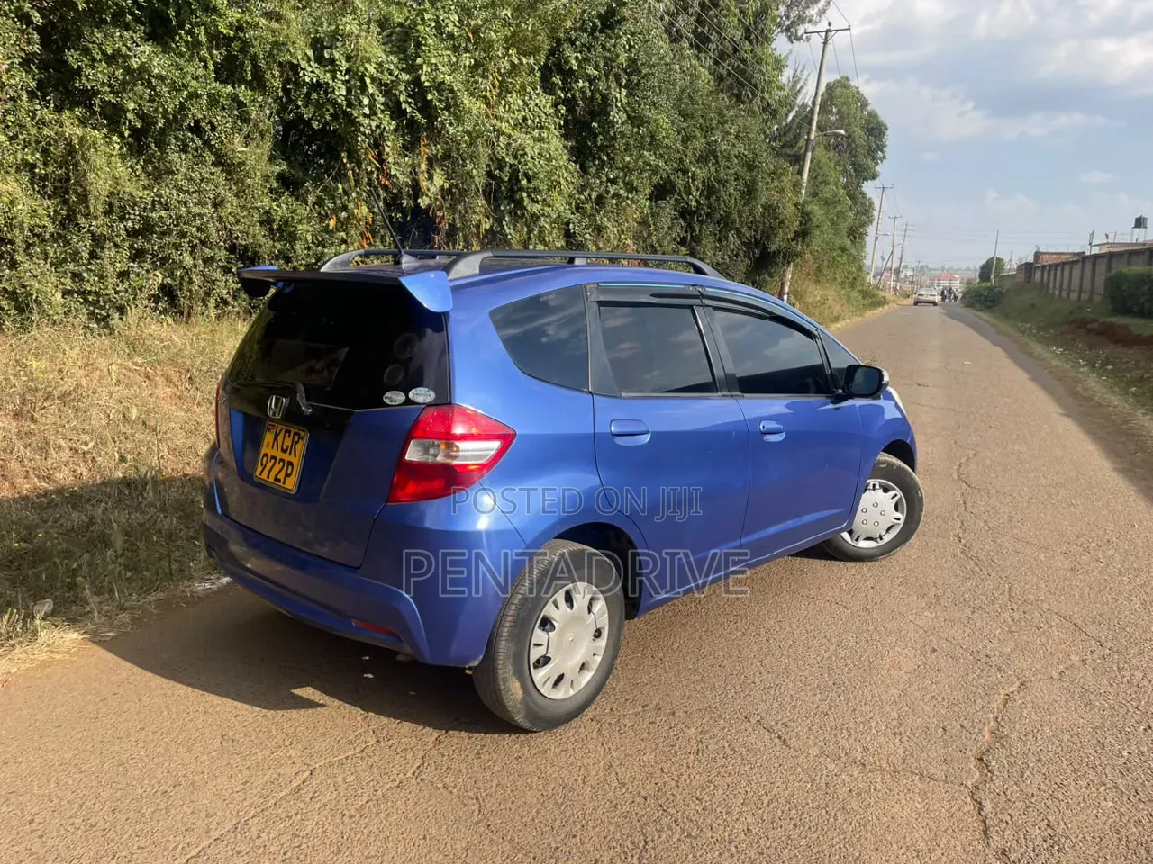 Honda Fit 2012 Blue