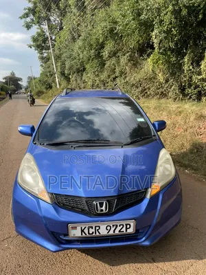 Honda Fit 2012 Blue