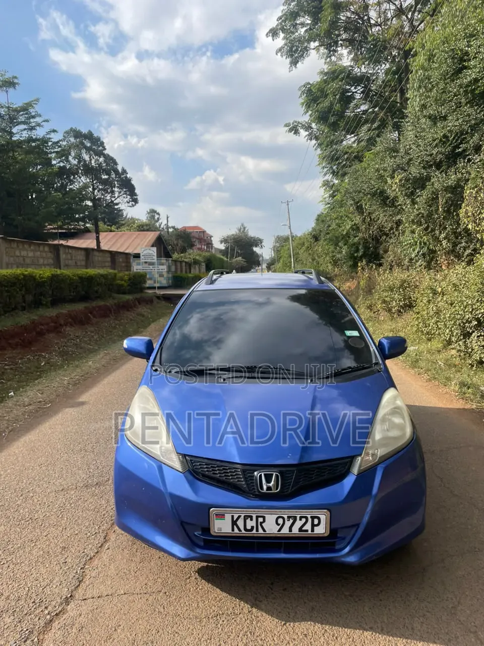 Honda Fit 2012 Blue