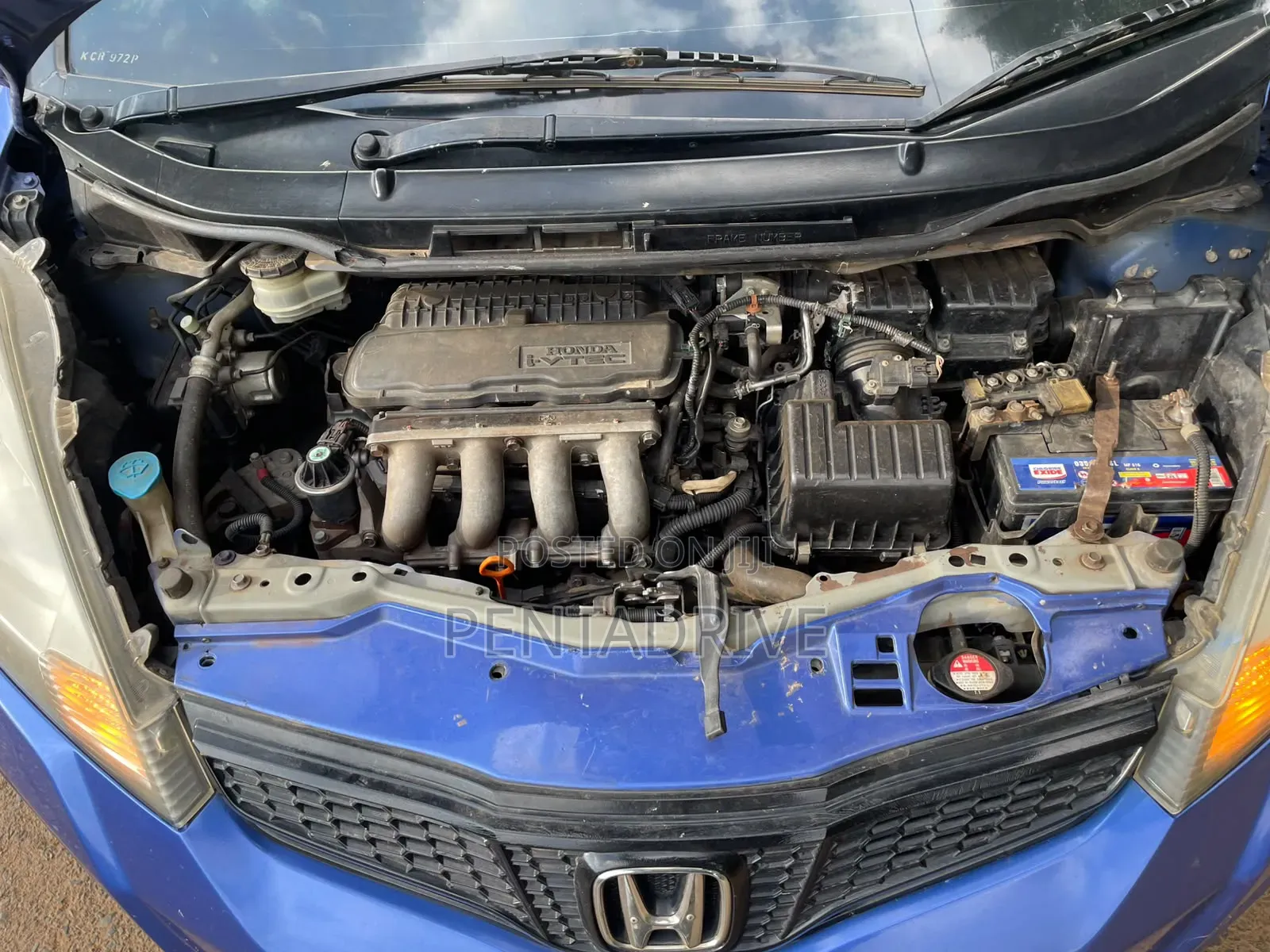 Honda Fit 2012 Blue