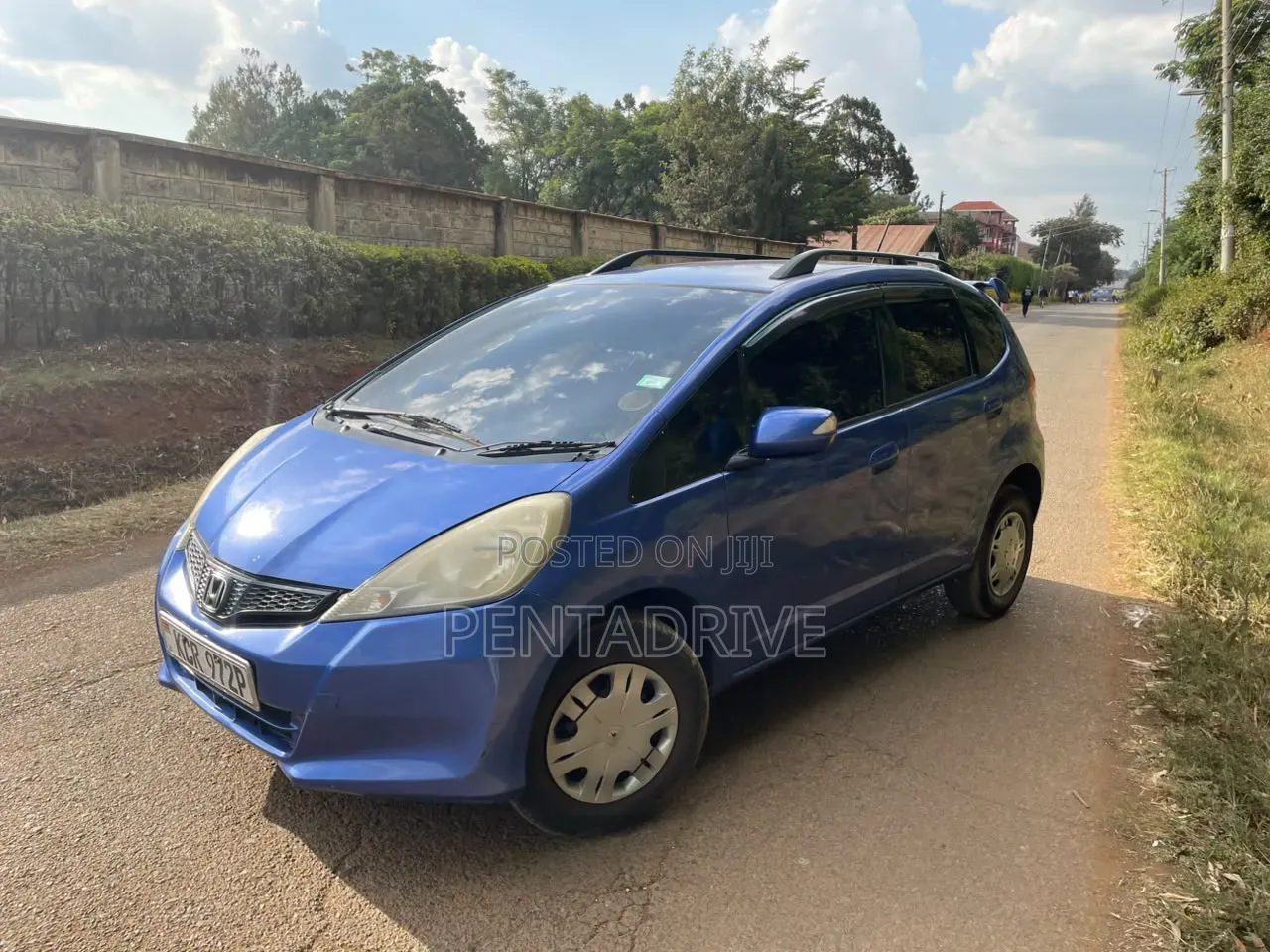 Honda Fit 2012 Blue