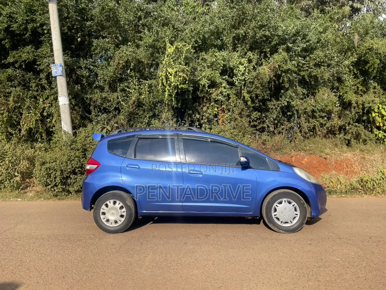 Honda Fit 2012 Blue