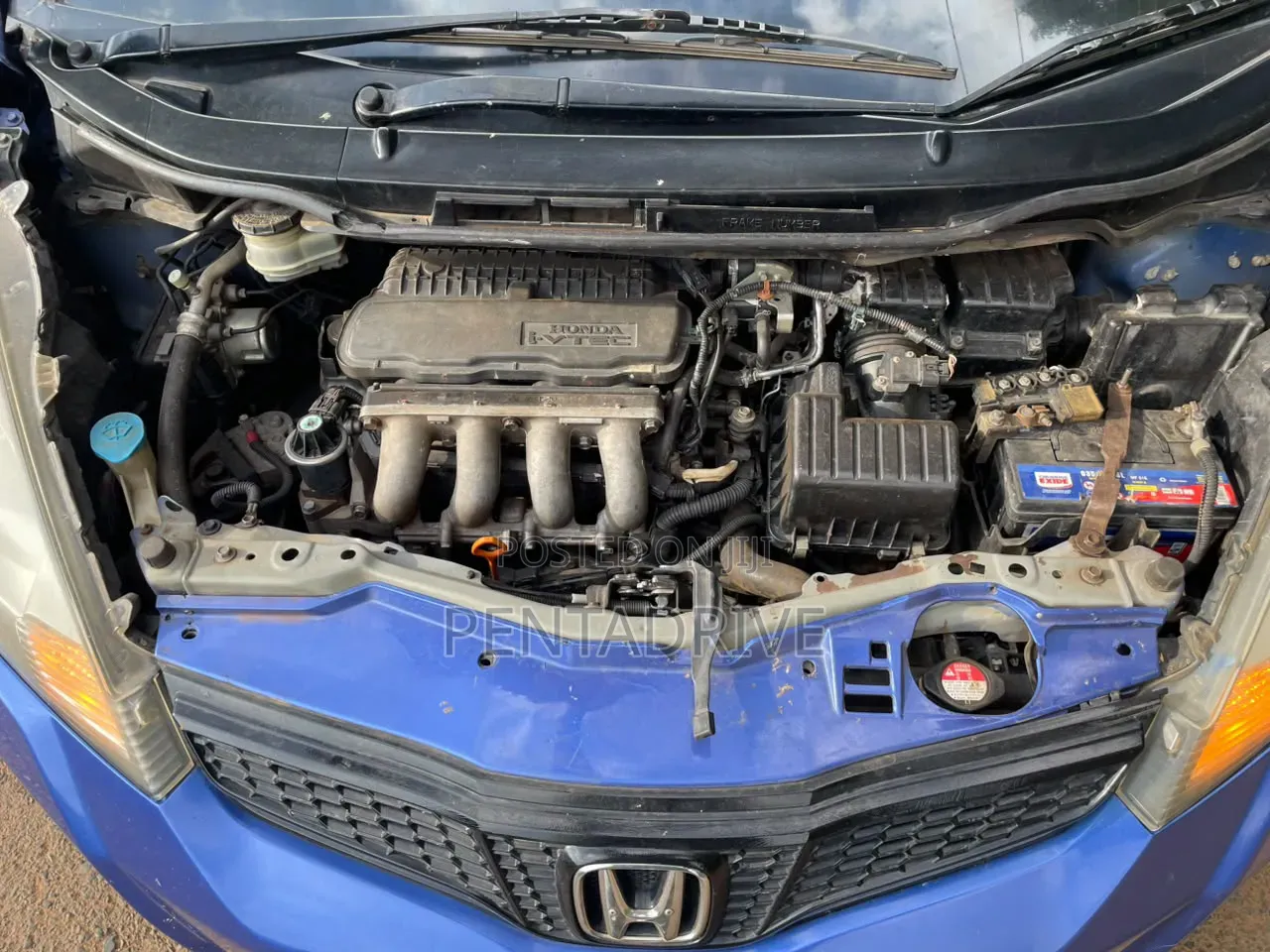 Honda Fit 2012 Blue