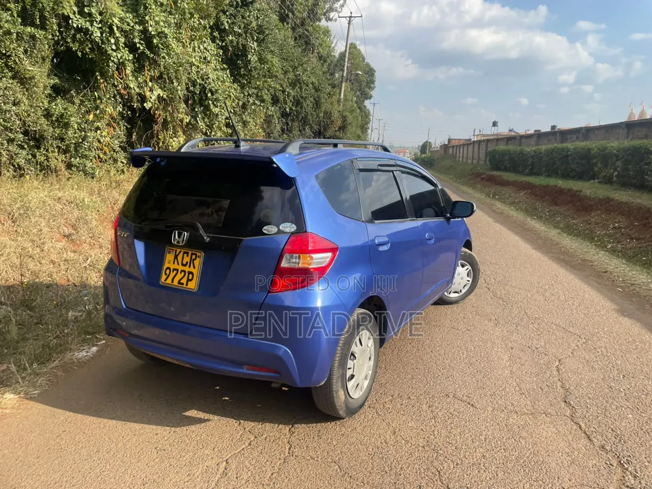 Honda Fit 2012 Blue