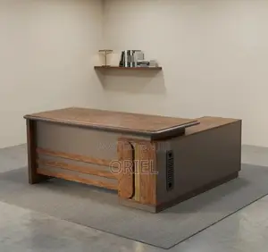 Executice Office Desk : 1.8M L-Shaped Table