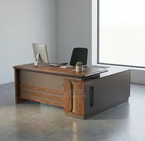 Executice Office Desk : 1.8M L-Shaped Table