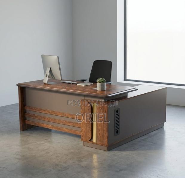 Executice Office Desk : 1.8M L-Shaped Table - thumbnail 2