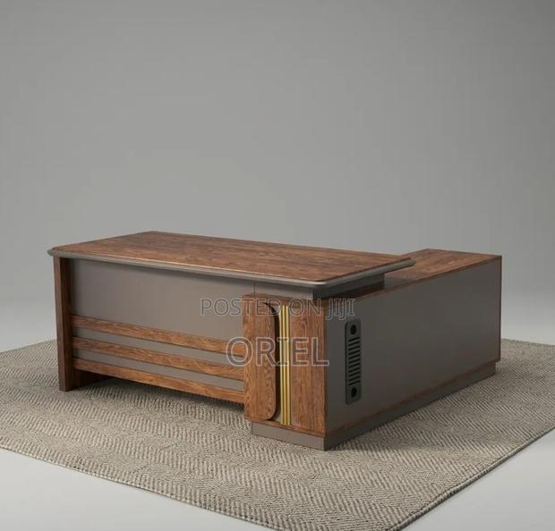 Executice Office Desk : 1.8M L-Shaped Table - thumbnail 4