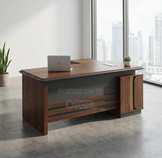 Executice Office Desk : 1.8M L-Shaped Table - thumbnail 10