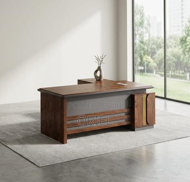 Executice Office Desk : 1.8M L-Shaped Table - thumbnail 13