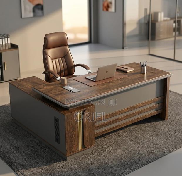 Executice Office Desk : 1.8M L-Shaped Table - thumbnail 16